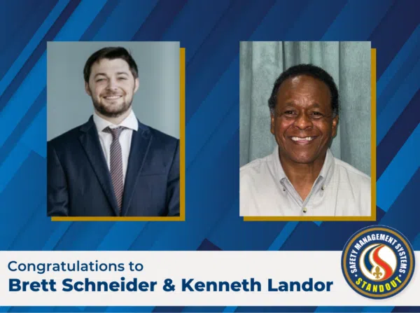 Brett Schneider – Kenneth Landor SMS Standouts Brett Schneider and Kenneth Landor are featured in a graphic.