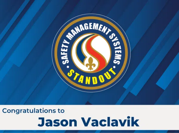 Jason Vaclavik A graphic recognizing Jason Vaclavik, SMS Standout.
