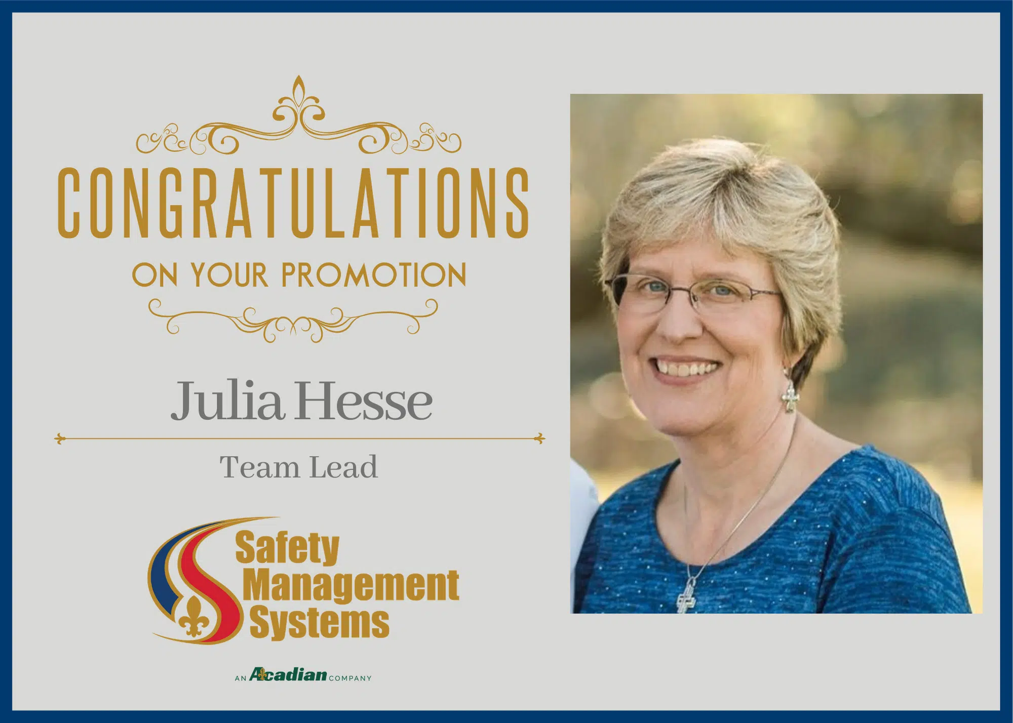 Julia Hesse Promotion Team Lead